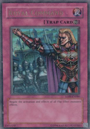 Royal Command (LON-EN080) - Labyrinth of Nightmare (Worldwide English) Unlimited - Premium Yugioh Single from Konami - Just $23.99! Shop now at Game Crave Tournament Store