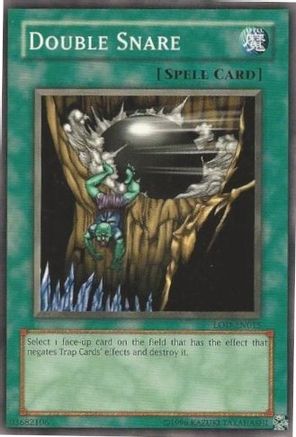 Double Snare (LOD-EN015) - Legacy of Darkness (Worldwide English) Unlimited - Premium Yugioh Single from Konami - Just $1.56! Shop now at Game Crave Tournament Store