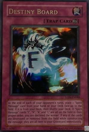 Destiny Board (LON-EN088) - Labyrinth of Nightmare (Worldwide English) Unlimited - Premium Yugioh Single from Konami - Just $12.10! Shop now at Game Crave Tournament Store