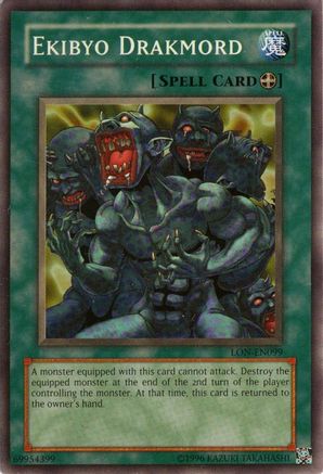 Ekibyo Drakmord (LON-EN099) - Labyrinth of Nightmare (Worldwide English) Unlimited - Premium Yugioh Single from Konami - Just $0.25! Shop now at Game Crave Tournament Store