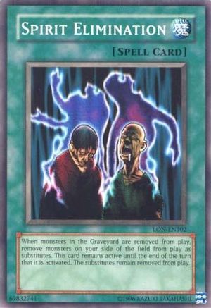 Spirit Elimination (LON-EN102) - Labyrinth of Nightmare (Worldwide English) Unlimited - Premium Yugioh Single from Konami - Just $1.43! Shop now at Game Crave Tournament Store