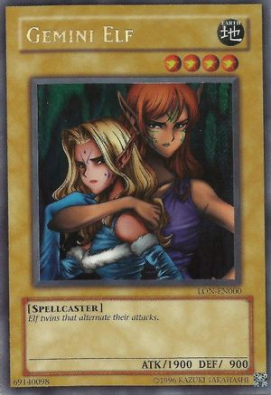 Gemini Elf (LON-EN000) - Labyrinth of Nightmare (Worldwide English) Unlimited - Premium Yugioh Single from Konami - Just $28! Shop now at Game Crave Tournament Store