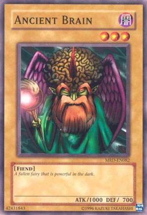 Ancient Brain (MRD-EN082) - Metal Raiders (Worldwide English) Unlimited - Premium Yugioh Single from Konami - Just $0.25! Shop now at Game Crave Tournament Store