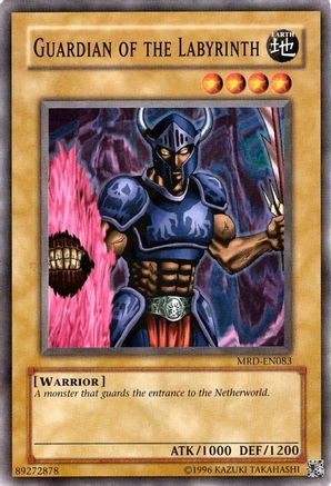 Guardian of the Labyrinth (MRD-EN083) - Metal Raiders (Worldwide English) Unlimited - Premium Yugioh Single from Konami - Just $0.79! Shop now at Game Crave Tournament Store