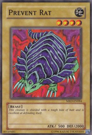 Prevent Rat (MRD-EN084) - Metal Raiders (Worldwide English) Unlimited - Premium Yugioh Single from Konami - Just $0.78! Shop now at Game Crave Tournament Store