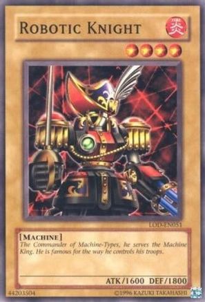 Robotic Knight (LOD-EN051) - Legacy of Darkness (Worldwide English) Unlimited - Premium Yugioh Single from Konami - Just $0.25! Shop now at Game Crave Tournament Store