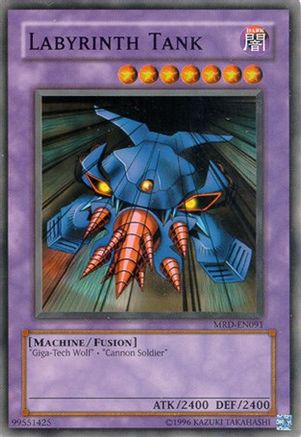 Labyrinth Tank (MRD-EN091) - Metal Raiders (Worldwide English) Unlimited - Premium Yugioh Single from Konami - Just $0.18! Shop now at Game Crave Tournament Store