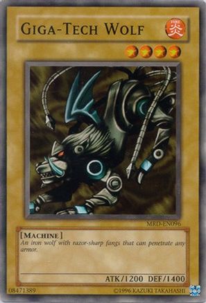 Giga-Tech Wolf (MRD-EN096) - Metal Raiders (Worldwide English) Unlimited - Premium Yugioh Single from Konami - Just $0.58! Shop now at Game Crave Tournament Store