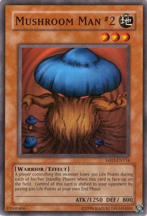 Mushroom Man #2 (MRD-EN114) - Metal Raiders (Worldwide English) Unlimited - Premium Yugioh Single from Konami - Just $0.60! Shop now at Game Crave Tournament Store