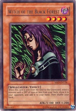 Witch of the Black Forest (MRD-EN116) - Metal Raiders (Worldwide English) Unlimited - Premium Yugioh Single from Konami - Just $0.32! Shop now at Game Crave Tournament Store