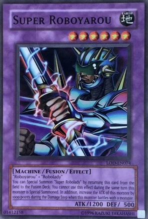 Super Roboyarou (LOD-EN074) - Legacy of Darkness (Worldwide English) Unlimited - Premium Yugioh Single from Konami - Just $0.54! Shop now at Game Crave Tournament Store