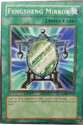 Fengsheng Mirror (LOD-EN075) - Legacy of Darkness (Worldwide English) - Premium Yugioh Single from Konami - Just $0.30! Shop now at Game Crave Tournament Store