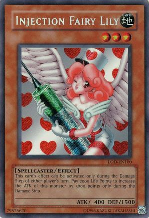 Injection Fairy Lily (LOD-EN100) - Legacy of Darkness (Worldwide English) Unlimited - Premium Yugioh Single from Konami - Just $47.98! Shop now at Game Crave Tournament Store
