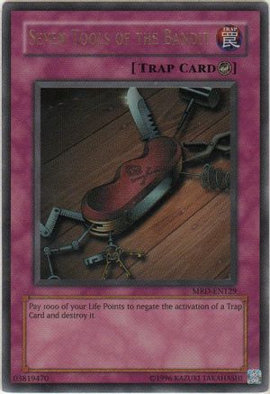 Seven Tools of the Bandit (MRD-EN129) - Metal Raiders (Worldwide English) Unlimited - Premium Yugioh Single from Konami - Just $7.16! Shop now at Game Crave Tournament Store