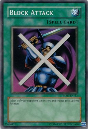 Block Attack (MRD-EN133) - Metal Raiders (Worldwide English) Unlimited - Premium Yugioh Single from Konami - Just $0.25! Shop now at Game Crave Tournament Store