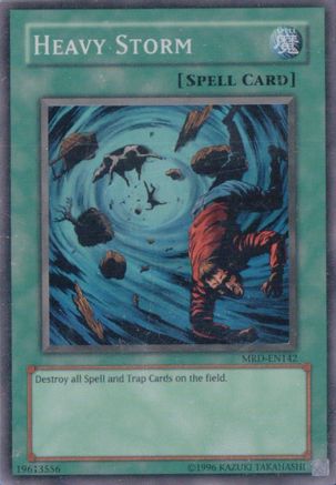 Heavy Storm (MRD-EN142) - Metal Raiders (Worldwide English) Unlimited - Premium Yugioh Single from Konami - Just $6.53! Shop now at Game Crave Tournament Store