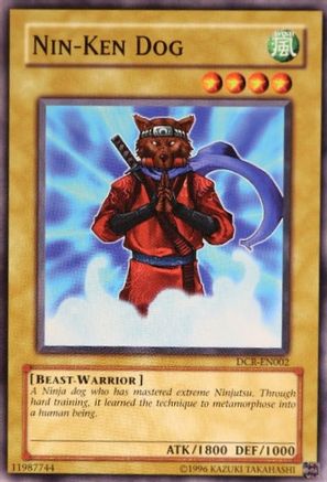 Nin-Ken Dog (DCR-EN002) - Dark Crisis (Worldwide English) - Premium Yugioh Single from Konami - Just $0.78! Shop now at Game Crave Tournament Store