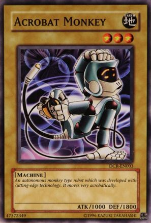 Acrobat Monkey (DCR-EN003) - Dark Crisis (Worldwide English) - Premium Yugioh Single from Konami - Just $0.87! Shop now at Game Crave Tournament Store