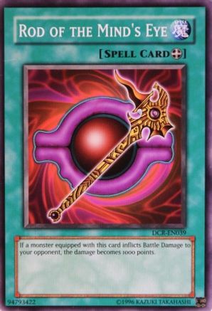 Rod of the Mind's Eye (DCR-EN039) - Dark Crisis (Worldwide English) Unlimited - Premium Yugioh Single from Konami - Just $0.40! Shop now at Game Crave Tournament Store