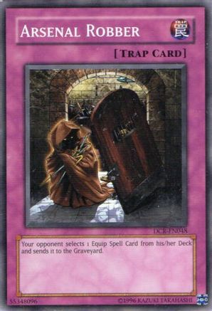 Arsenal Robber (DCR-EN048) - Dark Crisis (Worldwide English) Unlimited - Premium Yugioh Single from Konami - Just $0.56! Shop now at Game Crave Tournament Store