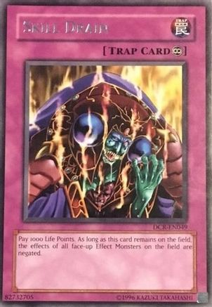 Skill Drain (DCR-EN049) - Dark Crisis (Worldwide English) Unlimited - Premium Yugioh Single from Konami - Just $3.15! Shop now at Game Crave Tournament Store