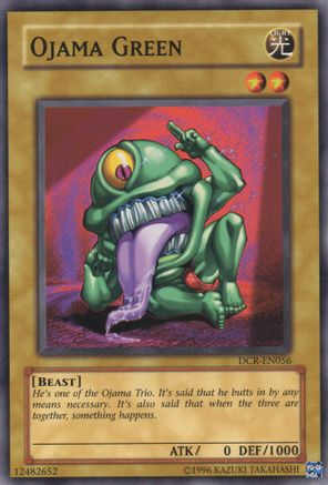 Ojama Green (DCR-EN056) - Dark Crisis (Worldwide English) Unlimited - Premium Yugioh Single from Konami - Just $0.40! Shop now at Game Crave Tournament Store