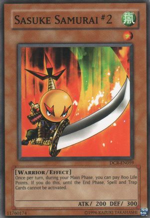 Sasuke Samurai #2 (DCR-EN059) - Dark Crisis (Worldwide English) Unlimited - Premium Yugioh Single from Konami - Just $1.68! Shop now at Game Crave Tournament Store