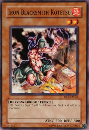 Iron Blacksmith Kotetsu (DCR-EN064) - Dark Crisis (Worldwide English) - Premium Yugioh Single from Konami - Just $0.25! Shop now at Game Crave Tournament Store