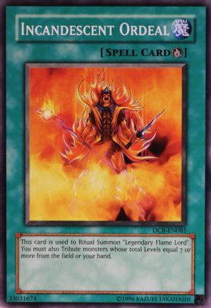 Incandescent Ordeal (DCR-EN085) - Dark Crisis (Worldwide English) - Premium Yugioh Single from Konami - Just $0.87! Shop now at Game Crave Tournament Store