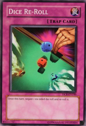 Dice Re-Roll (DCR-EN100) - Dark Crisis (Worldwide English) Unlimited - Premium Yugioh Single from Konami - Just $0.68! Shop now at Game Crave Tournament Store