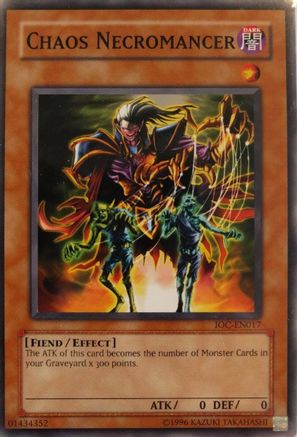 Chaos Necromancer (IOC-EN017) - Invasion of Chaos (Worldwide English) - Premium Yugioh Single from Konami - Just $0.25! Shop now at Game Crave Tournament Store