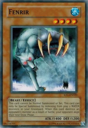 Fenrir (IOC-EN020) - Invasion of Chaos (Worldwide English) Unlimited - Premium Yugioh Single from Konami - Just $0.54! Shop now at Game Crave Tournament Store