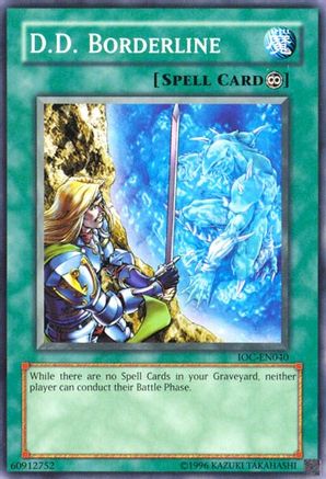 D.D. Borderline (IOC-EN040) - Invasion of Chaos (Worldwide English) Unlimited - Premium Yugioh Single from Konami - Just $0.08! Shop now at Game Crave Tournament Store