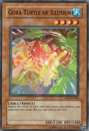 Gora Turtle of Illusion (IOC-EN066) - Invasion of Chaos (Worldwide English) Unlimited - Premium Yugioh Single from Konami - Just $0.60! Shop now at Game Crave Tournament Store