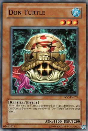 Don Turtle (IOC-EN071) - Invasion of Chaos (Worldwide English) Unlimited - Premium Yugioh Single from Konami - Just $1! Shop now at Game Crave Tournament Store