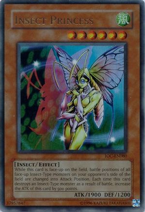 Insect Princess (IOC-EN080) - Invasion of Chaos (Worldwide English) Unlimited - Premium Yugioh Single from Konami - Just $1.56! Shop now at Game Crave Tournament Store