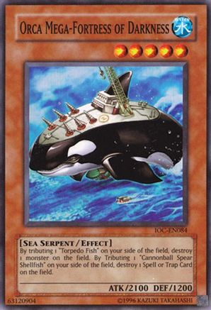 Orca Mega-Fortress of Darkness (IOC-EN084) - Invasion of Chaos (Worldwide English) Unlimited - Premium Yugioh Single from Konami - Just $1.75! Shop now at Game Crave Tournament Store