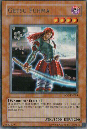Getsu Fuhma (IOC-EN089) - Invasion of Chaos (Worldwide English) Unlimited - Premium Yugioh Single from Konami - Just $1.47! Shop now at Game Crave Tournament Store