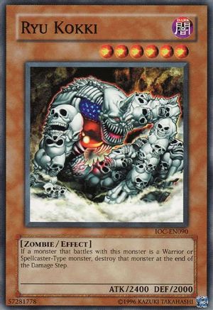 Ryu Kokki (IOC-EN090) - Invasion of Chaos (Worldwide English) Unlimited - Premium Yugioh Single from Konami - Just $0.38! Shop now at Game Crave Tournament Store