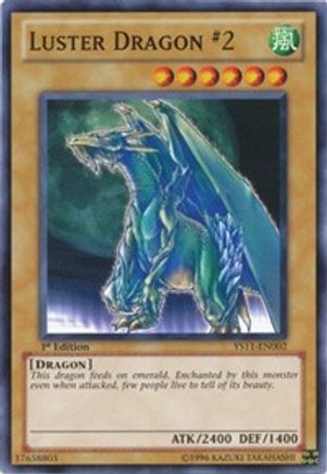 Luster Dragon #2 (YS11-EN002) - Starter Deck: Dawn of the Xyz 1st Edition - Premium Yugioh Single from Konami - Just $0.33! Shop now at Game Crave Tournament Store