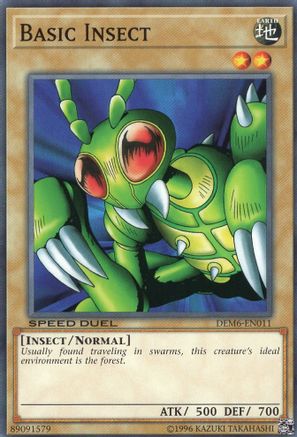 Basic Insect (DEM6-EN011) - Speed Duel Demo Deck 2020 Unlimited - Premium Yugioh Single from Konami - Just $0.26! Shop now at Game Crave Tournament Store