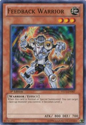 Feedback Warrior (YS11-EN007) - Starter Deck: Dawn of the Xyz 1st Edition - Premium Yugioh Single from Konami - Just $0.25! Shop now at Game Crave Tournament Store