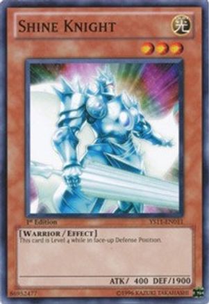 Shine Knight (YS11-EN011) - Starter Deck: Dawn of the Xyz 1st Edition - Premium Yugioh Single from Konami - Just $0.25! Shop now at Game Crave Tournament Store