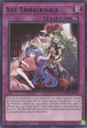 Xyz Tribalrivals (AMDE-EN045) - Amazing Defenders 1st Edition - Premium Yugioh Single from Konami - Just $0.25! Shop now at Game Crave Tournament Store