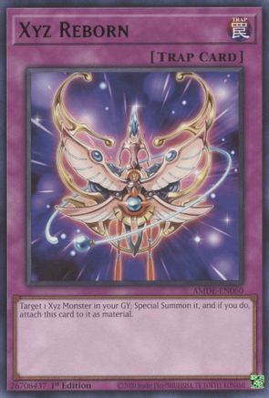 Xyz Reborn (AMDE-EN060) - Amazing Defenders 1st Edition - Premium Yugioh Single from Konami - Just $0.25! Shop now at Game Crave Tournament Store