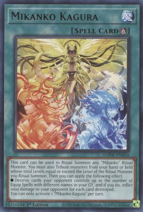 Mikanko Kagura (AMDE-EN034) - Amazing Defenders 1st Edition - Premium Yugioh Single from Konami - Just $0.25! Shop now at Game Crave Tournament Store