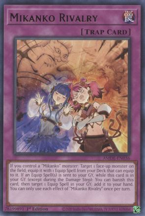 Mikanko Rivalry (AMDE-EN036) - Amazing Defenders 1st Edition - Premium Yugioh Single from Konami - Just $0.25! Shop now at Game Crave Tournament Store