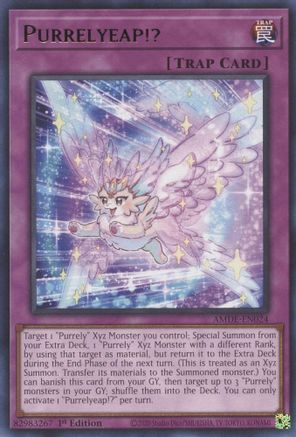 Purrelyeap!? (AMDE-EN024) - Amazing Defenders 1st Edition - Premium Yugioh Single from Konami - Just $0.25! Shop now at Game Crave Tournament Store