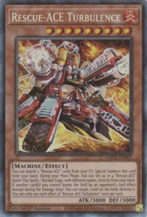 Rescue-ACE Turbulence (CR) (AMDE-EN007) - Amazing Defenders 1st Edition - Premium Yugioh Single from Konami - Just $11.97! Shop now at Game Crave Tournament Store