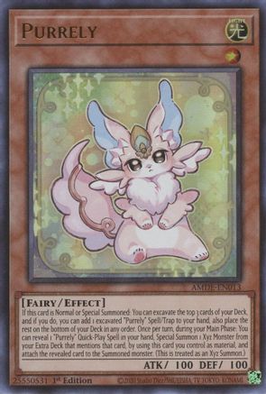 Purrely (AMDE-EN013) - Amazing Defenders 1st Edition - Premium Yugioh Single from Konami - Just $1.26! Shop now at Game Crave Tournament Store